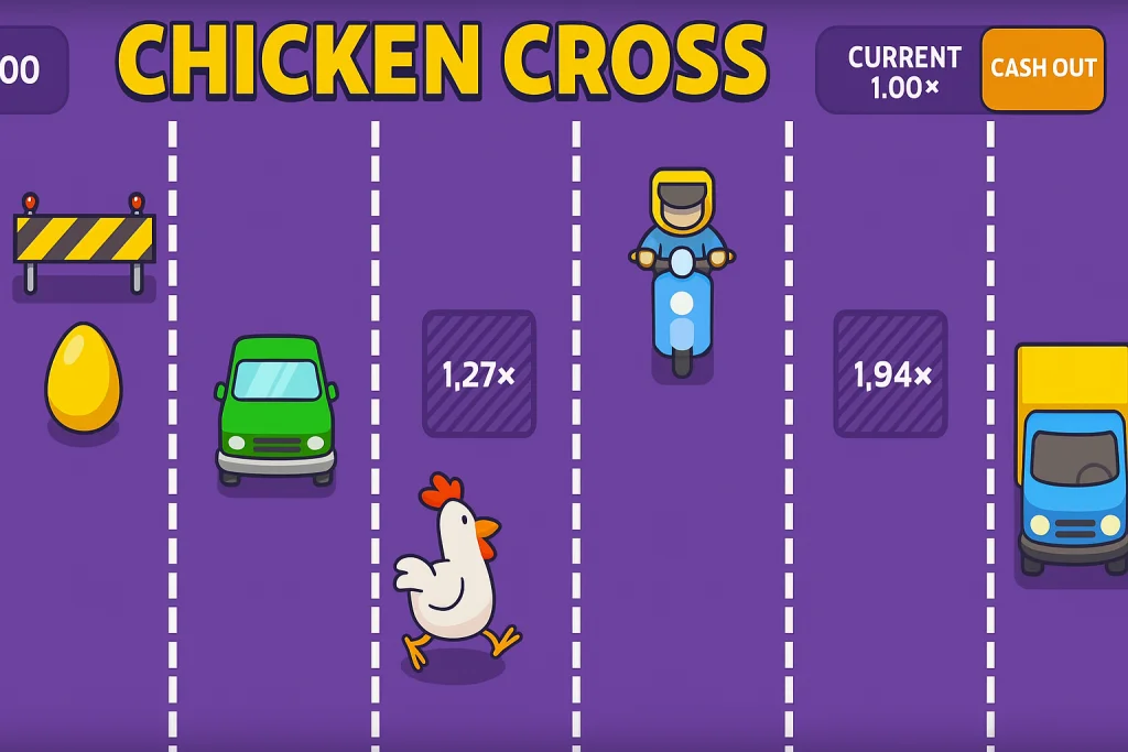chicken cross gameplay